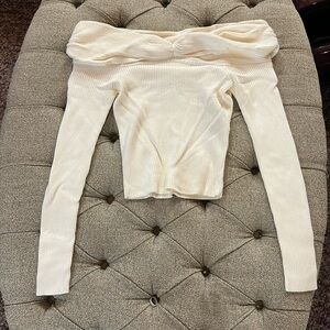 Long Sleeve Off Shoulder top